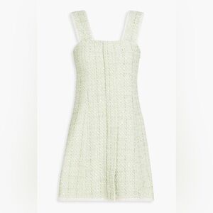 GREEN METALLIC DRESS FROM MAJE